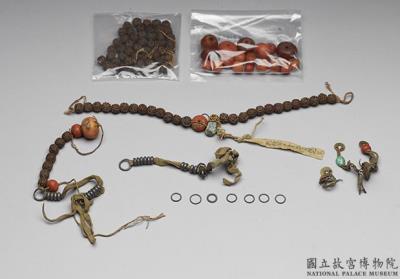 图片[2]-Rudraksha prayer beads, Qing dynasty, 18th c., Tibetan work.-China Archive